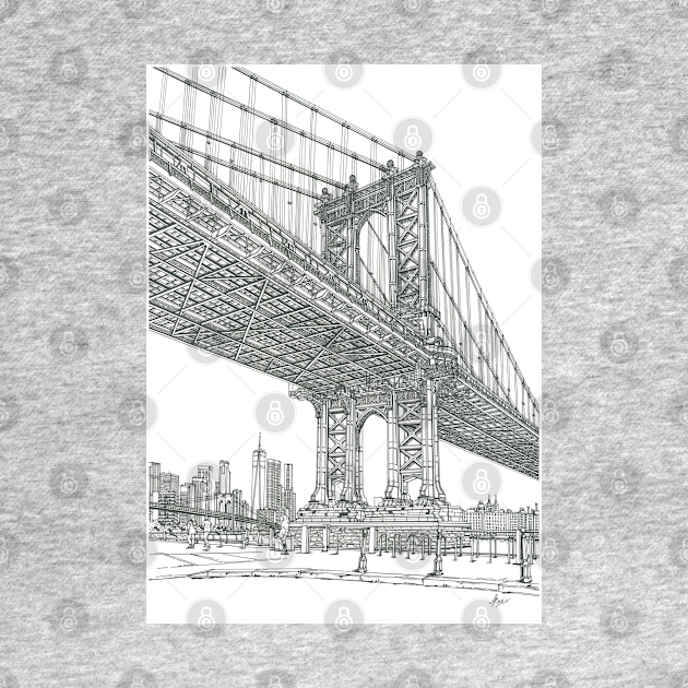 Manhattan bridge by valery in the gallery